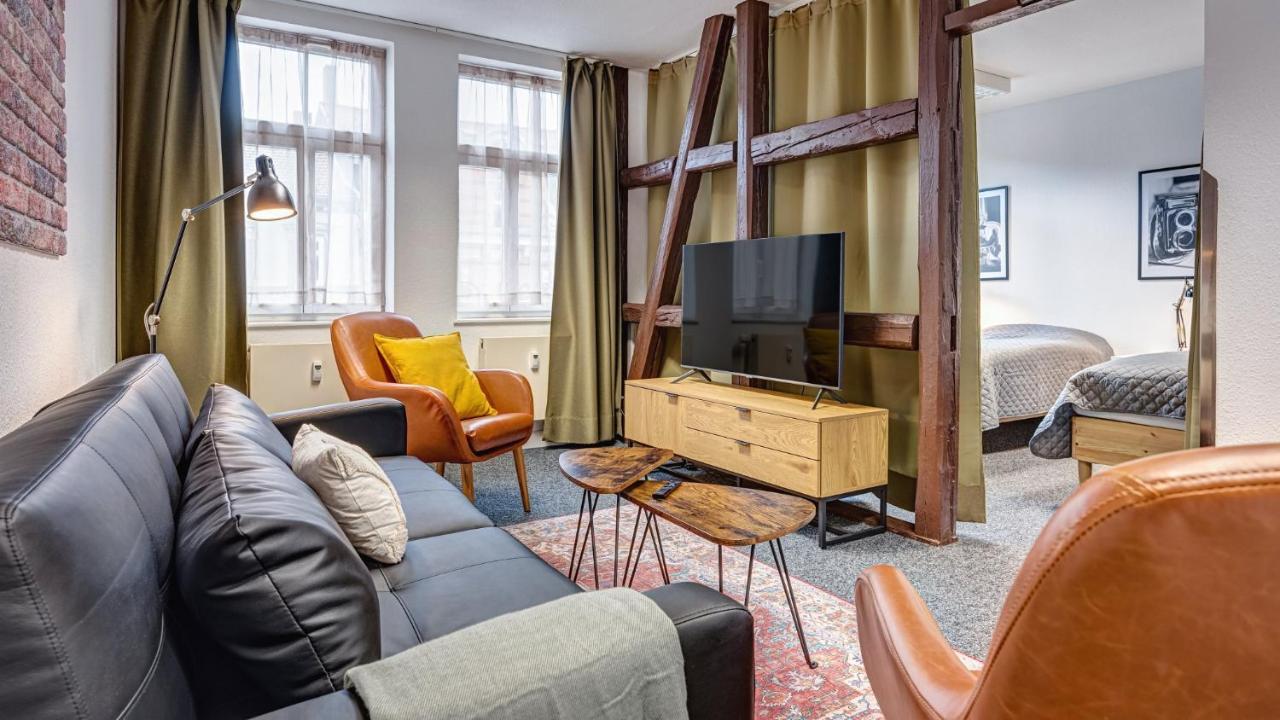 Pressehaus Apartment Steinweg Mühlhausen Kültér fotó