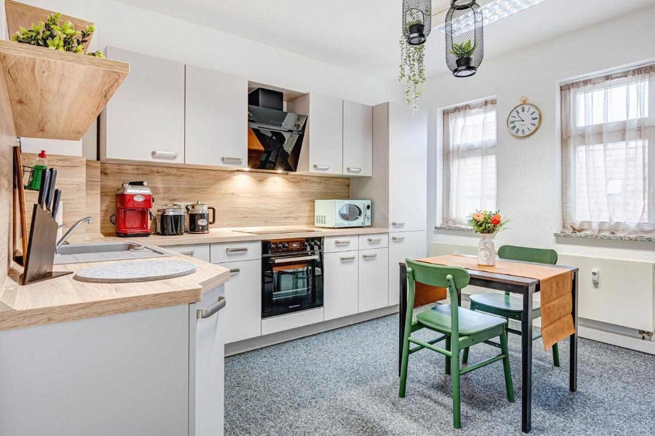 Pressehaus Apartment Steinweg Mühlhausen Kültér fotó
